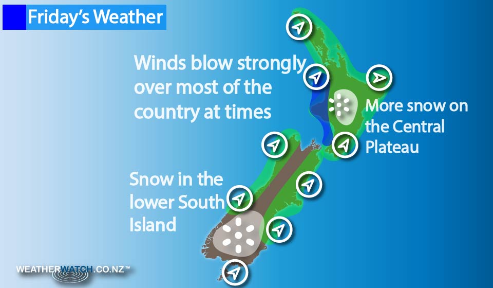 Wet, cold and windy The Big Picture on Friday WeatherWatch New